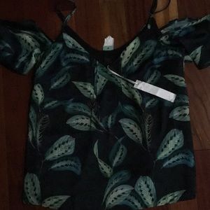 Adeline Rae stitch fix cold shoulder tank NWT
